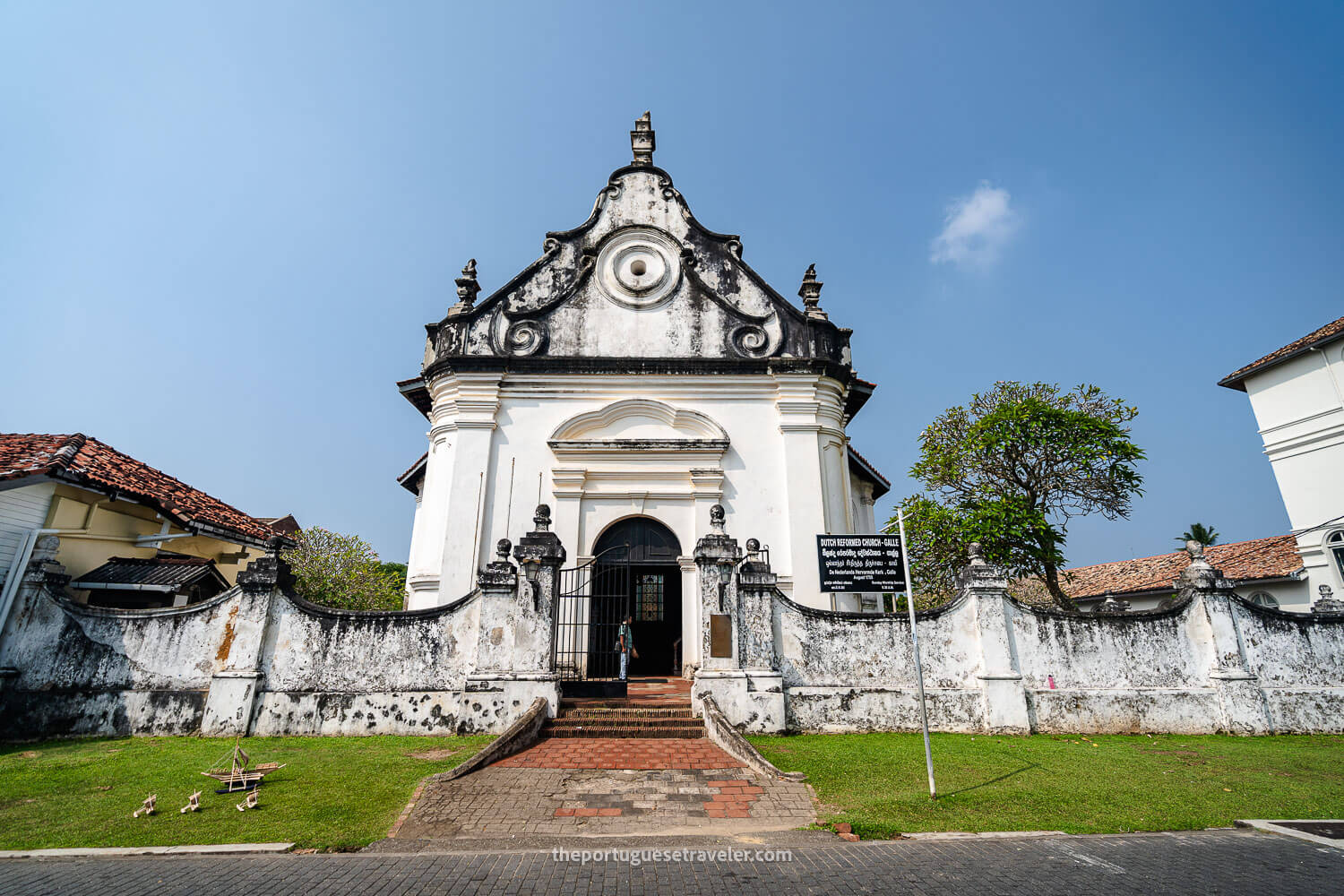 The Dutch Reformed Church in Galle Fort, in Galle, Sri Lanka