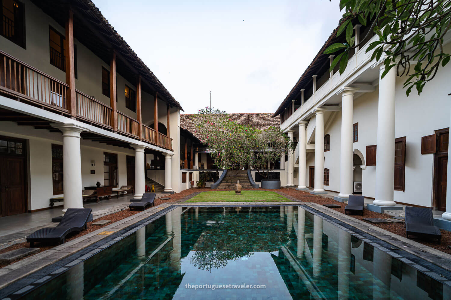 The Galle Fort Hotel Swimming Pool, in Galle, Sri Lanka