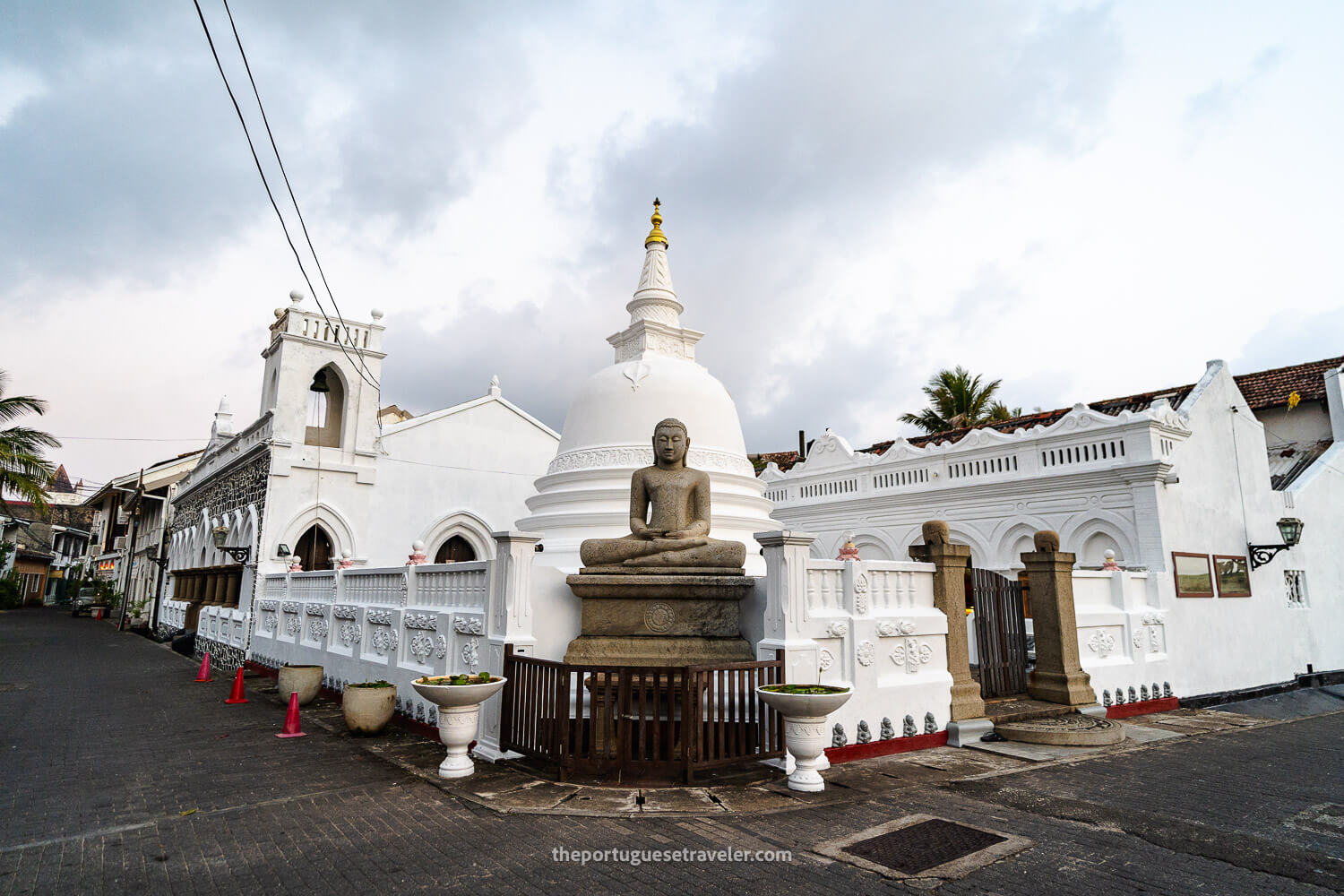 The Sri Sudharmalaya Buddhist Temple