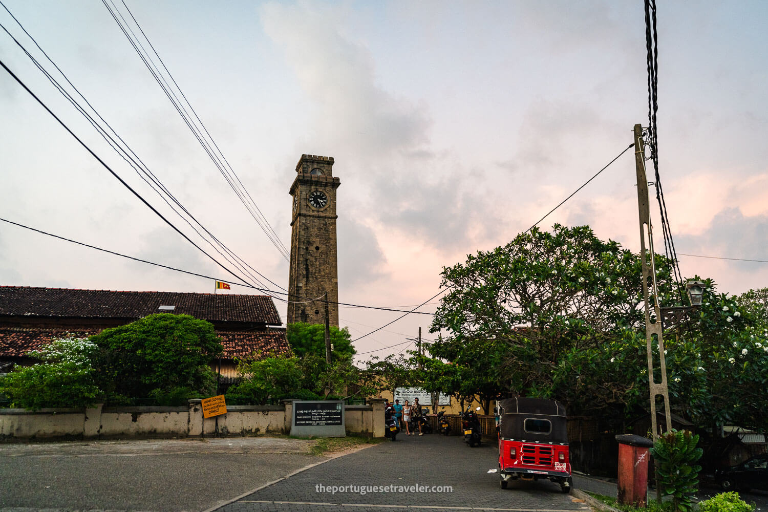 The Clock Tower at Sunset