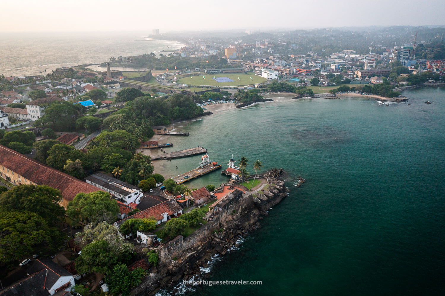 The Portuguese Black Fort inside Galle Fort