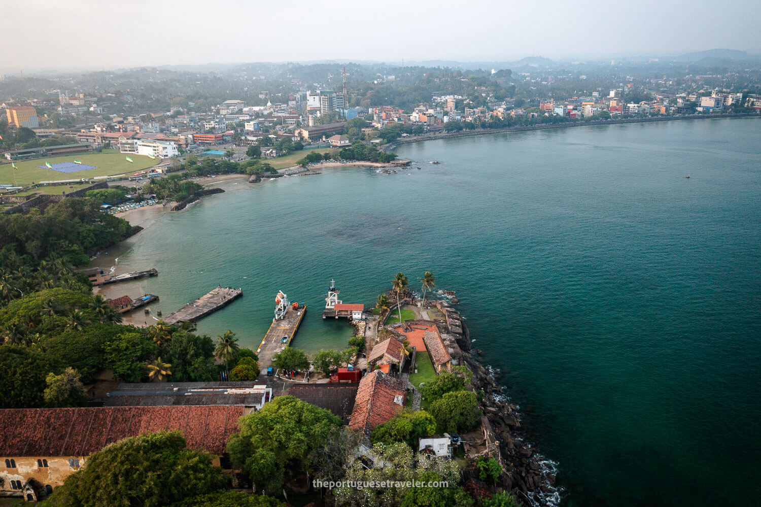 The Portuguese Black Fort inside Galle Fort