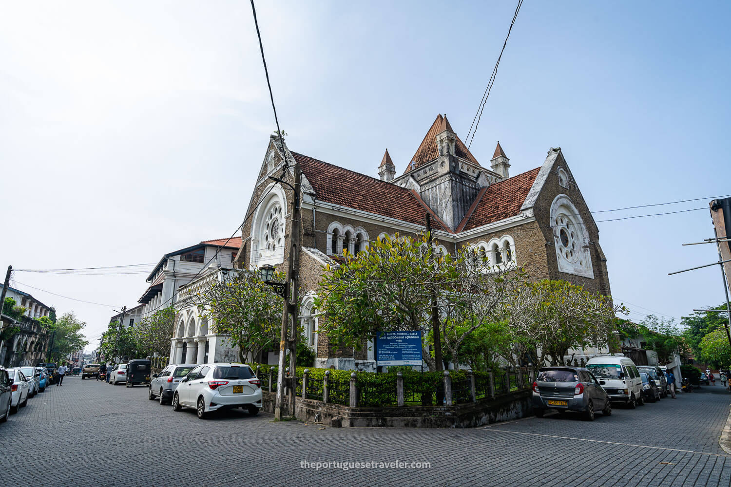 The All Saint's Church in Galle - Church of Ceylon