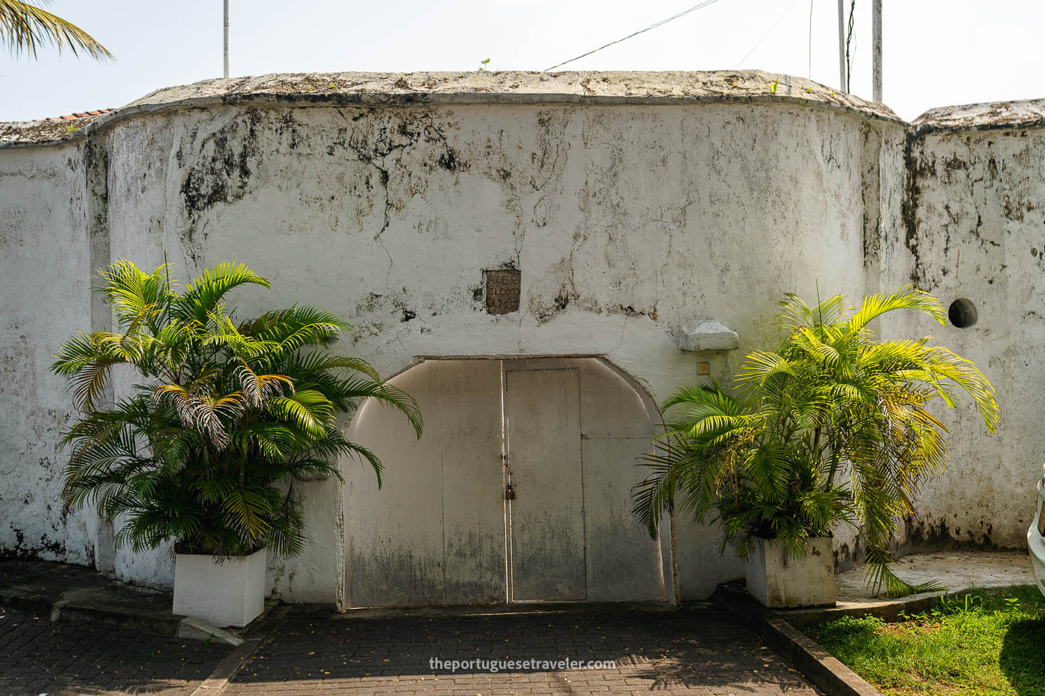 The Dutch Akersloot Bastion, in Galle, Sri Lanka