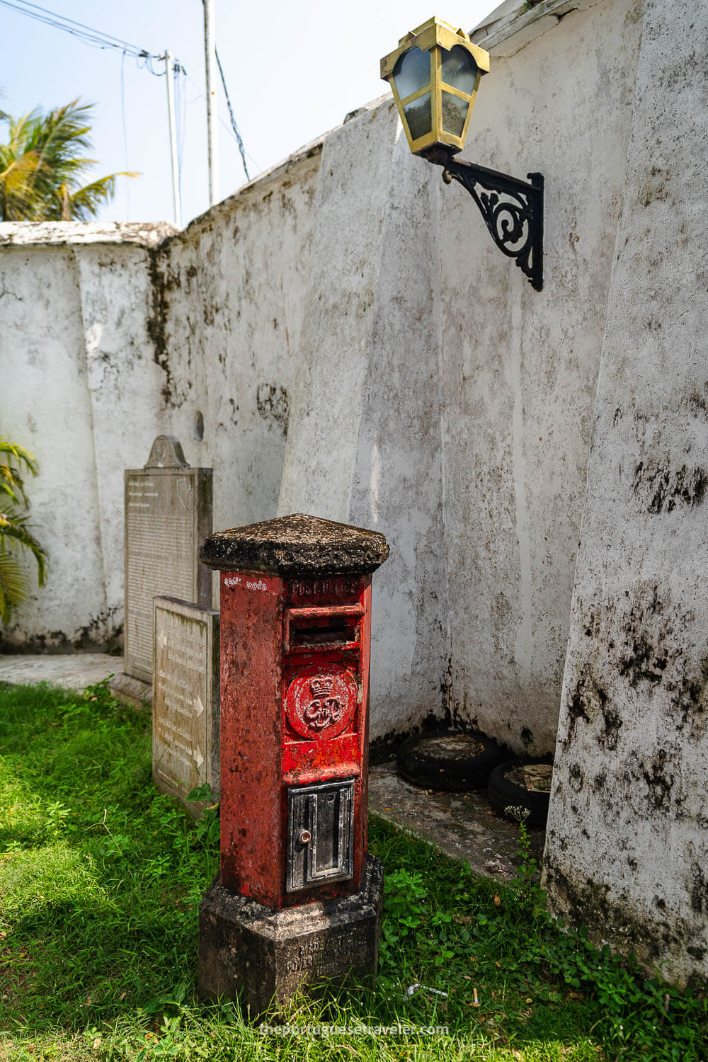 A British Postbox in Galle, Sri Lanka