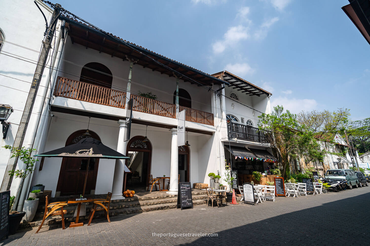 The Point de Galle Cafe, in Galle, Sri Lanka