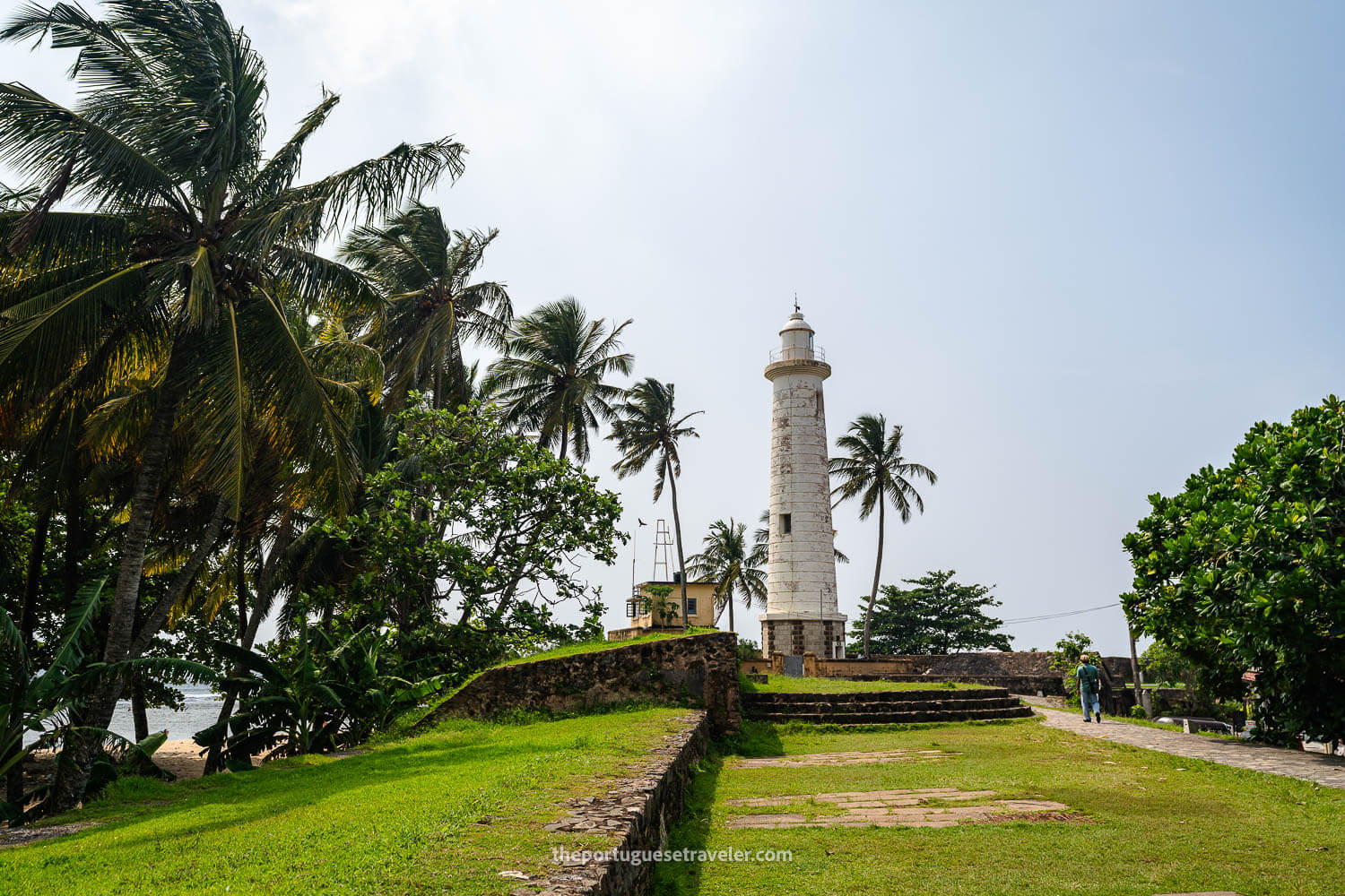 The Galle Lighthouse, in Galle, Sri Lanka