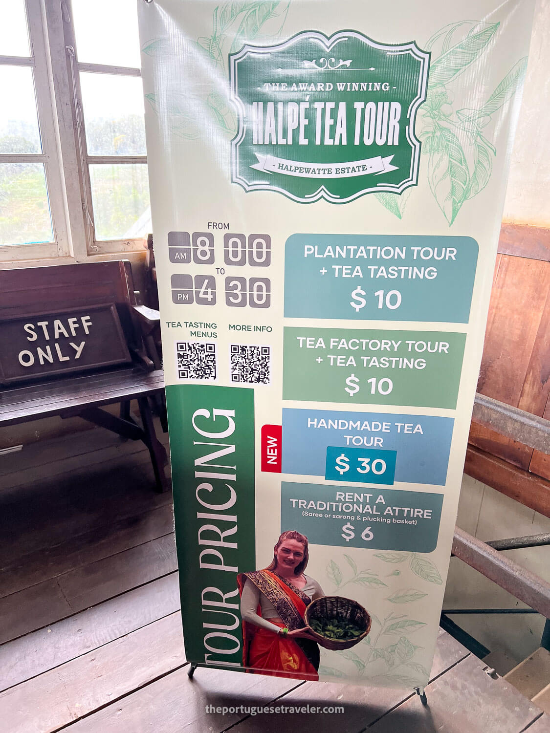 The Tour Prices at the Ceylon Tea Halpewatte Factory