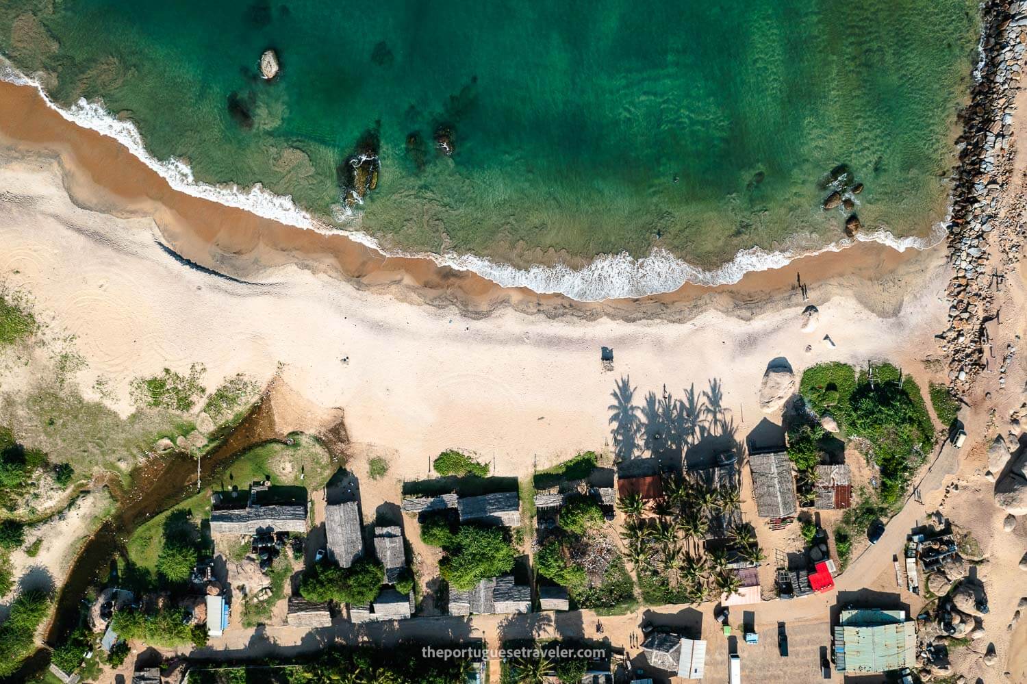 The Kirinda Beach near Yala