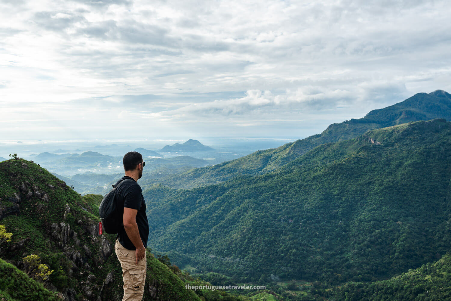 Ricardo at the Little Adam's Peak