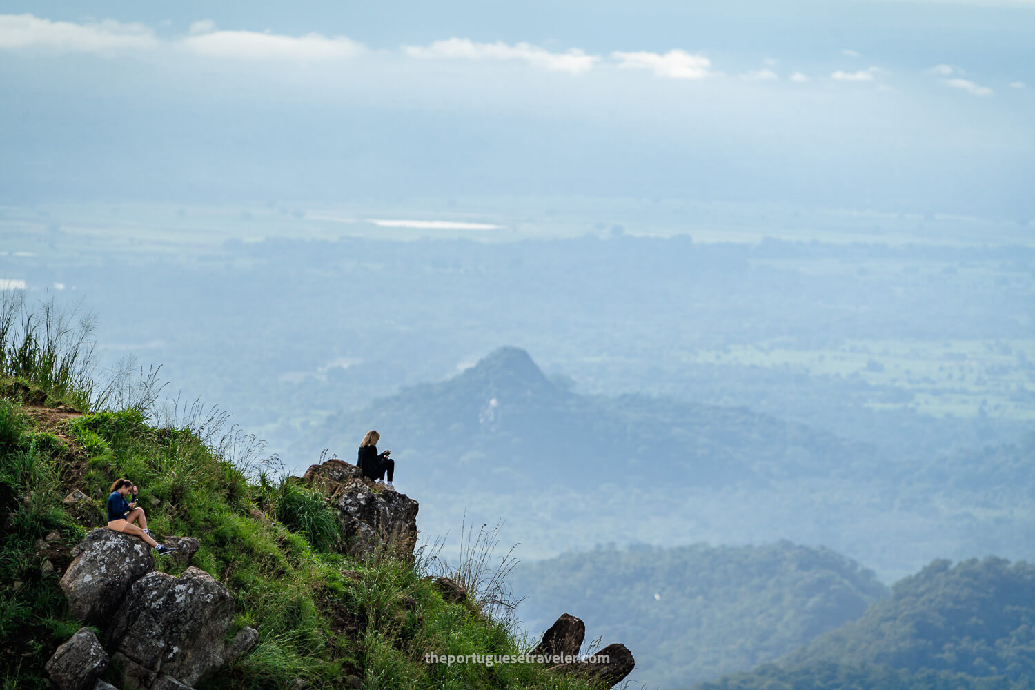 The views at the Little Adams Peak