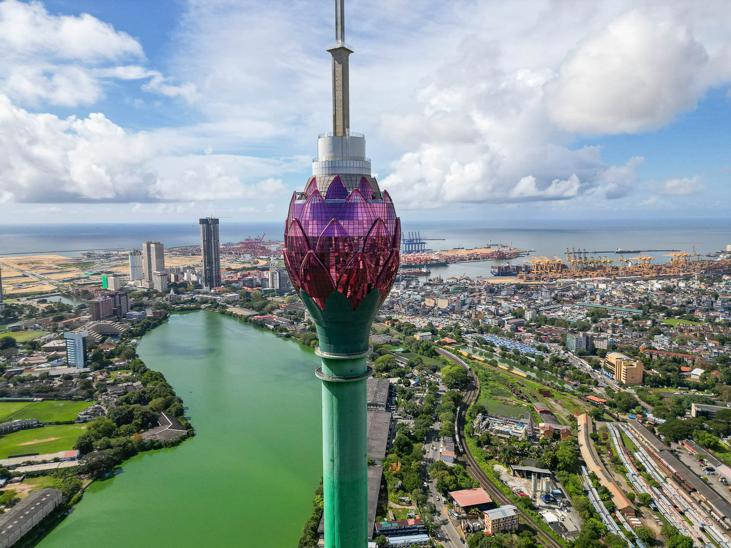 The Lotus Tower in Colombo Sri Lanka