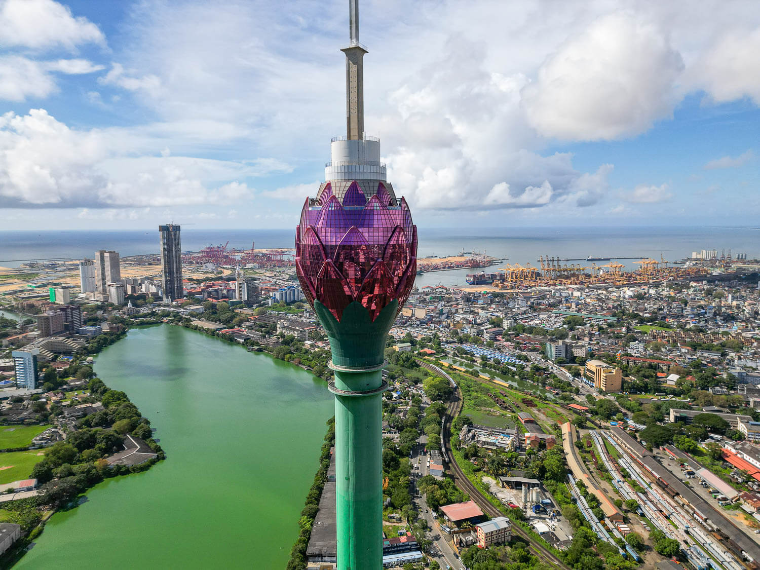 The Lotus Tower in Colombo Sri Lanka