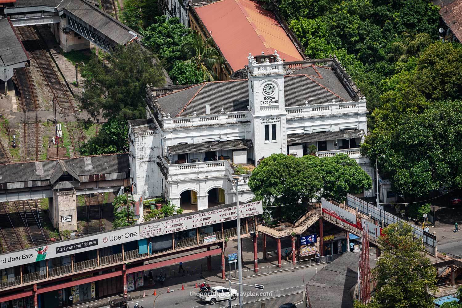 Maradana Railway Station, in Colombo Sri Lanka