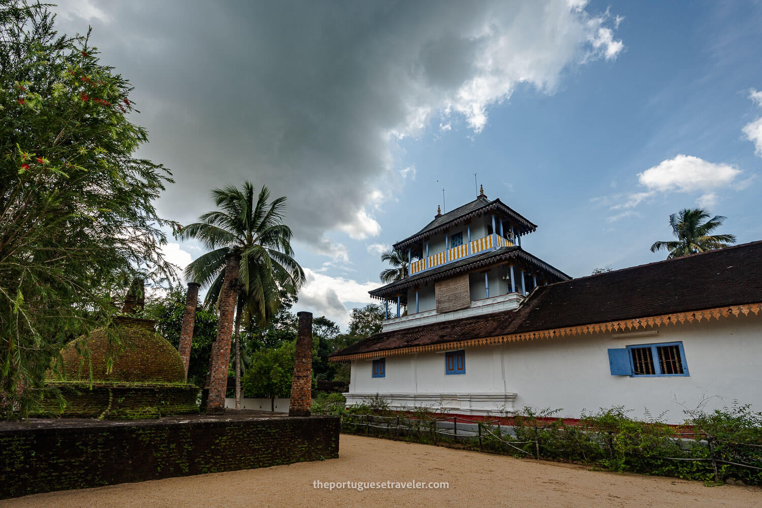 The Maha Saman Dewalaya Temple in Ratnapura