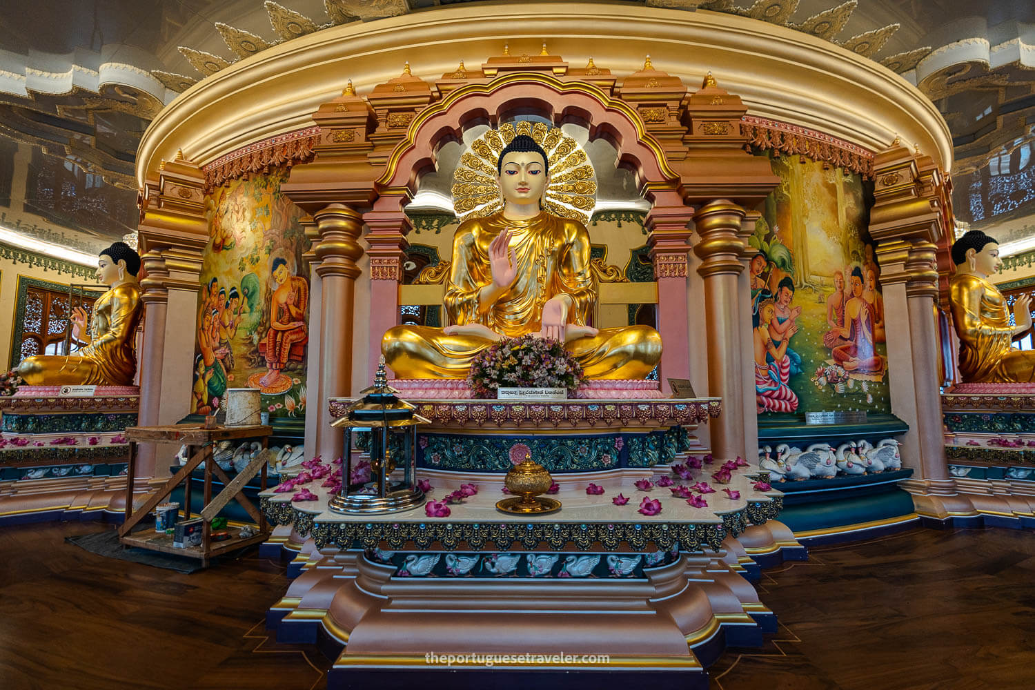 The Mahamevnawa Buddhist Monastery in Ella, Sri Lanka