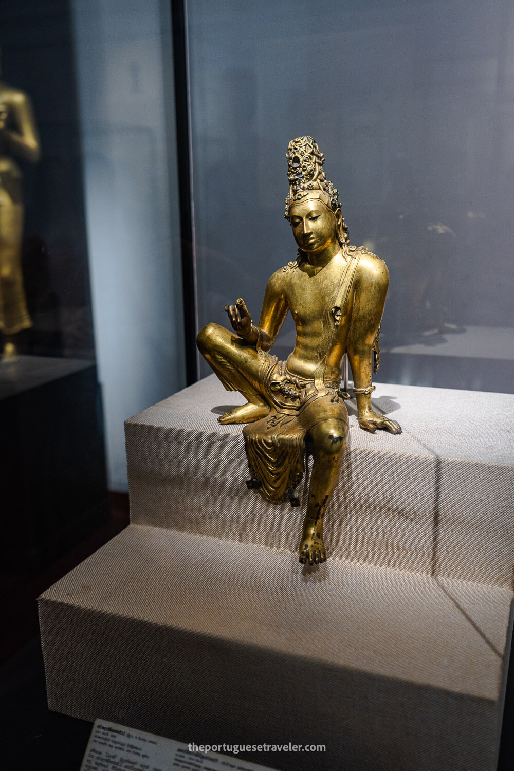 Bodhisattva Avalokitesvara statue in Colombo National Museum