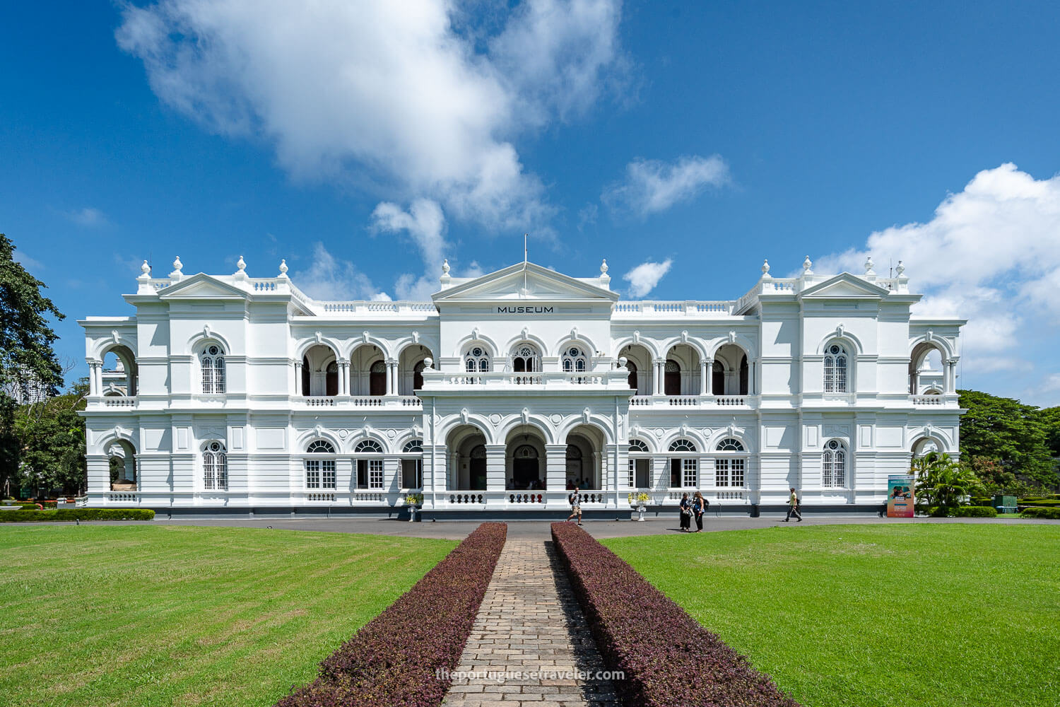 The Colombo National Museum, in Colombo Sri Lanka