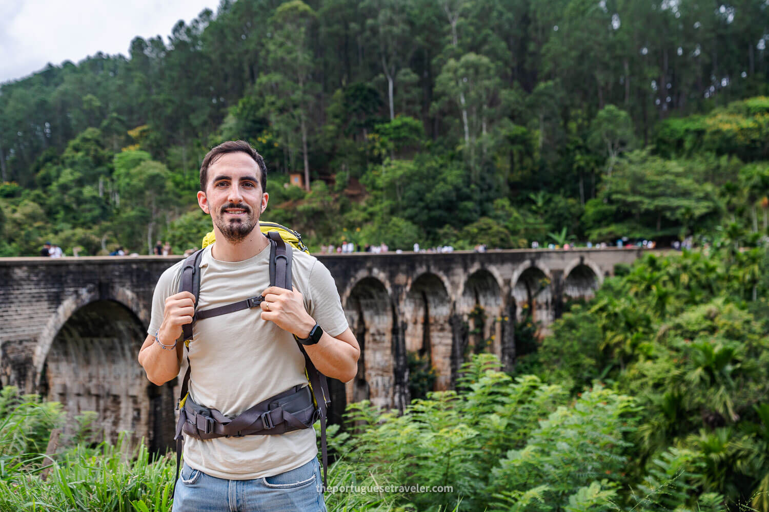 Me at the Nine Arches Bridge in Ella