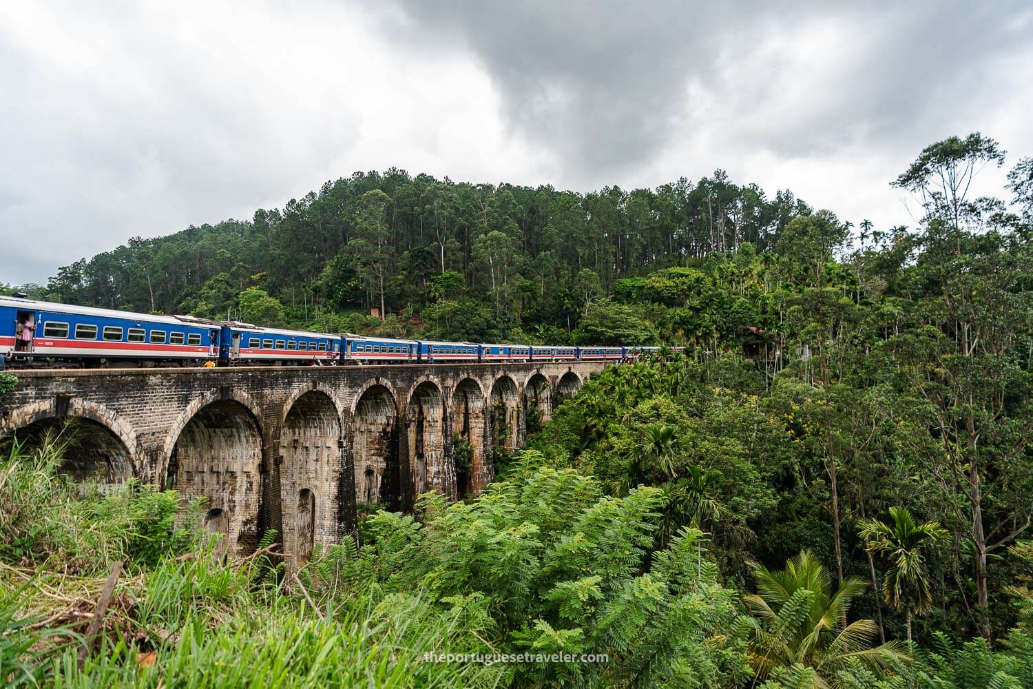 The Nine Arches Bridge in Ella