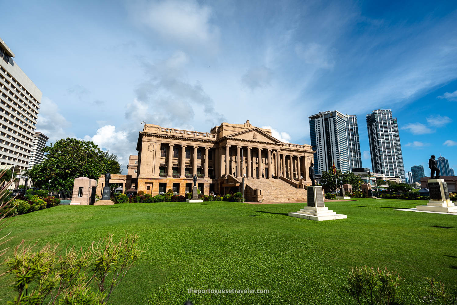 The Old Parliament Building in Colombo