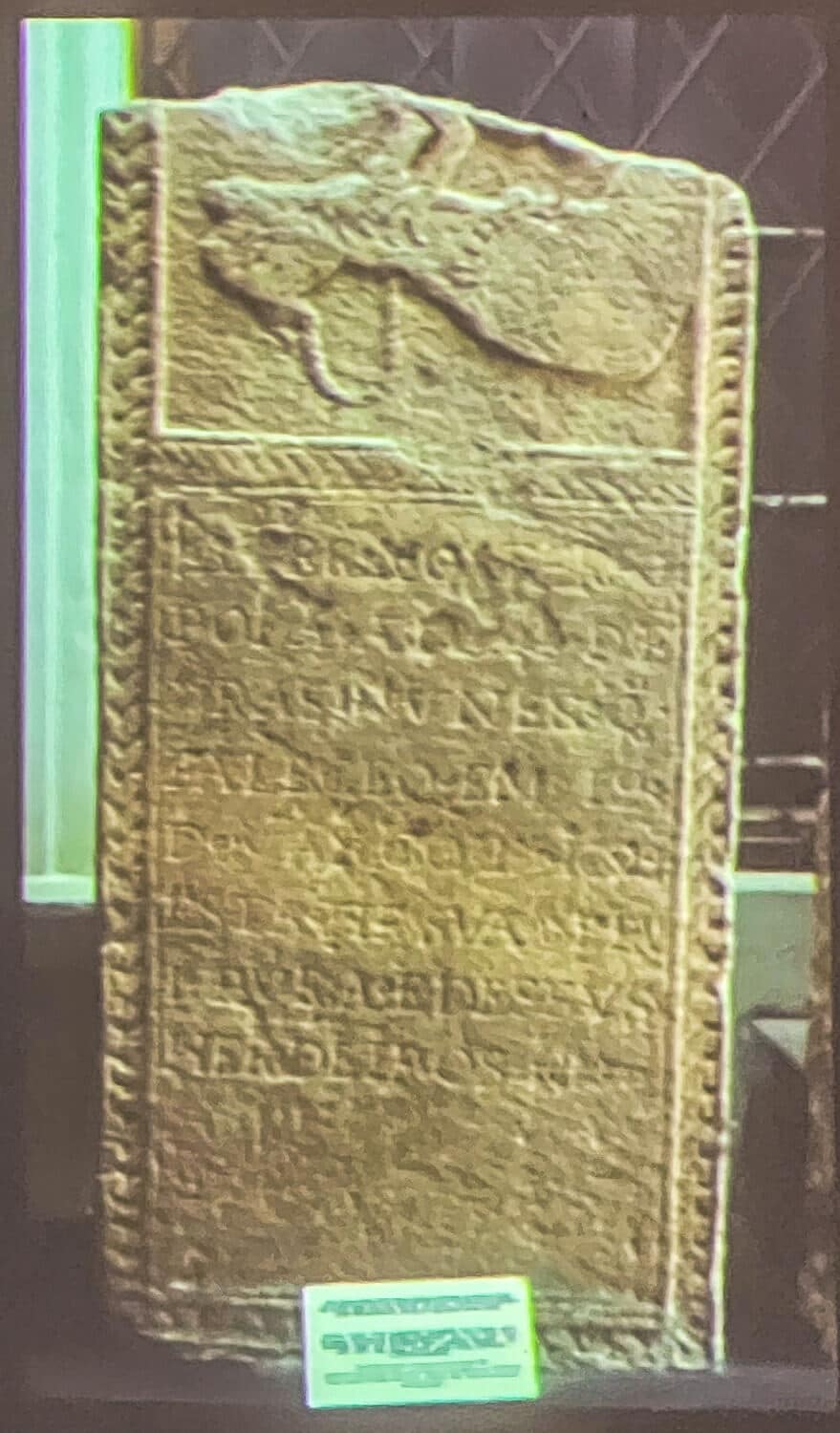 A Portuguese Stone with inscriptions - The Portuguese in Sri Lanka