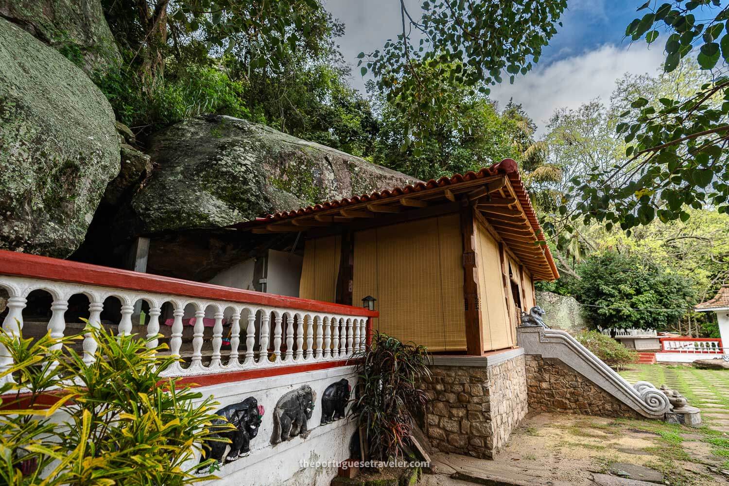 The Ravana Cave's Temple in Ella, Sri Lanka