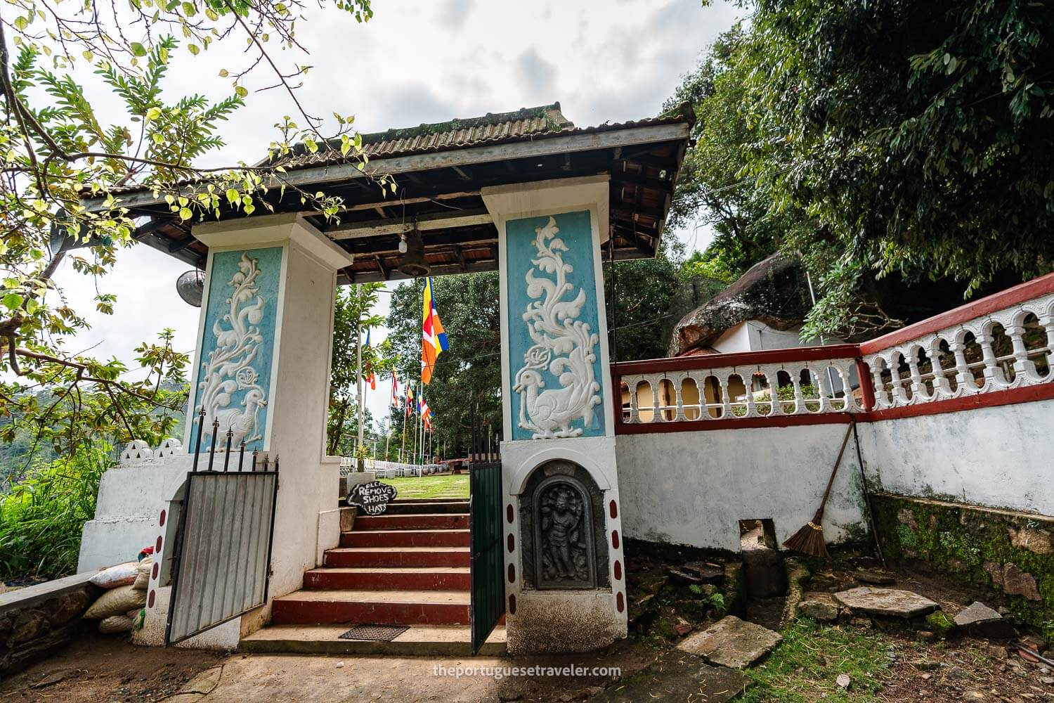 The Entrance to the Ravana Temple