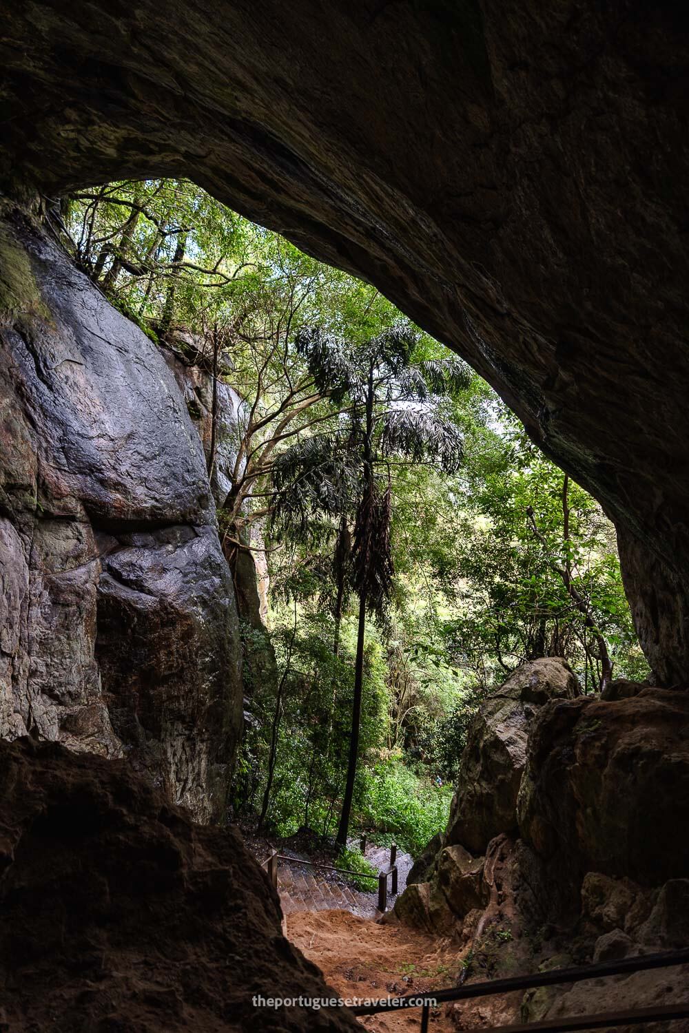 The Ravana Cave in Ella, Sri Lanka