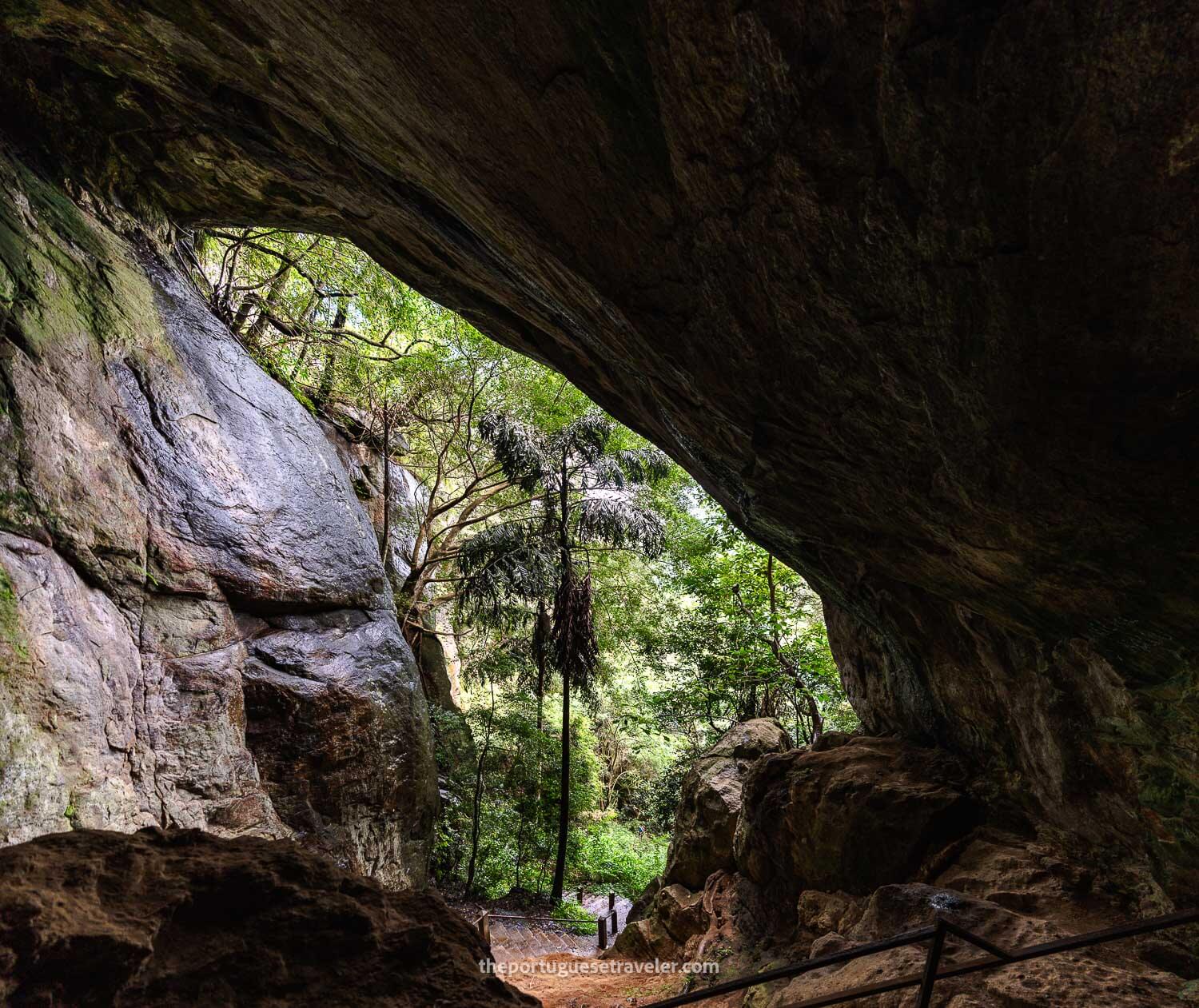 The Ravana Cave in Ella, Sri Lanka