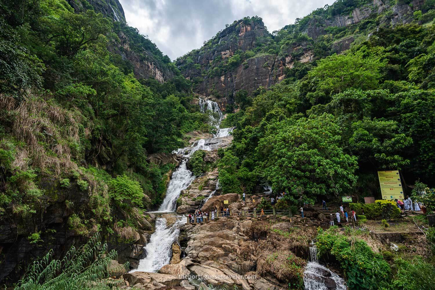 The Ravana Falls near Ella