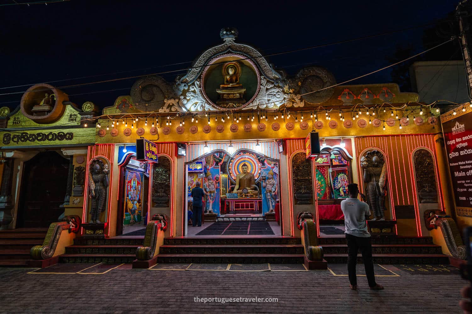 One of the buddhist temples of the Kataragama Complex