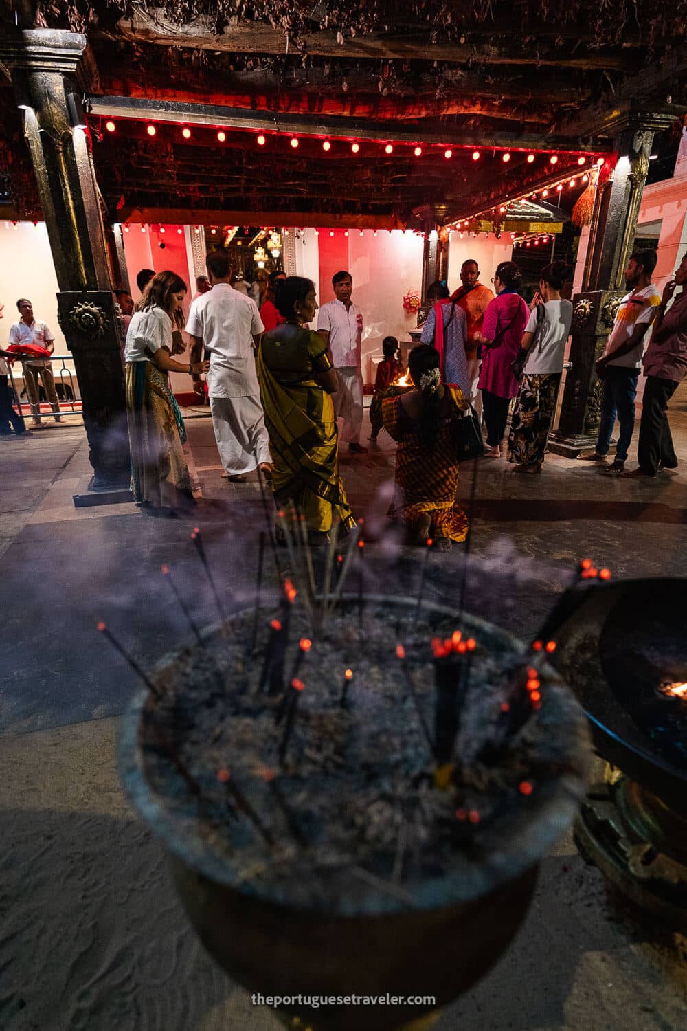 The Incense in the Kataragama City