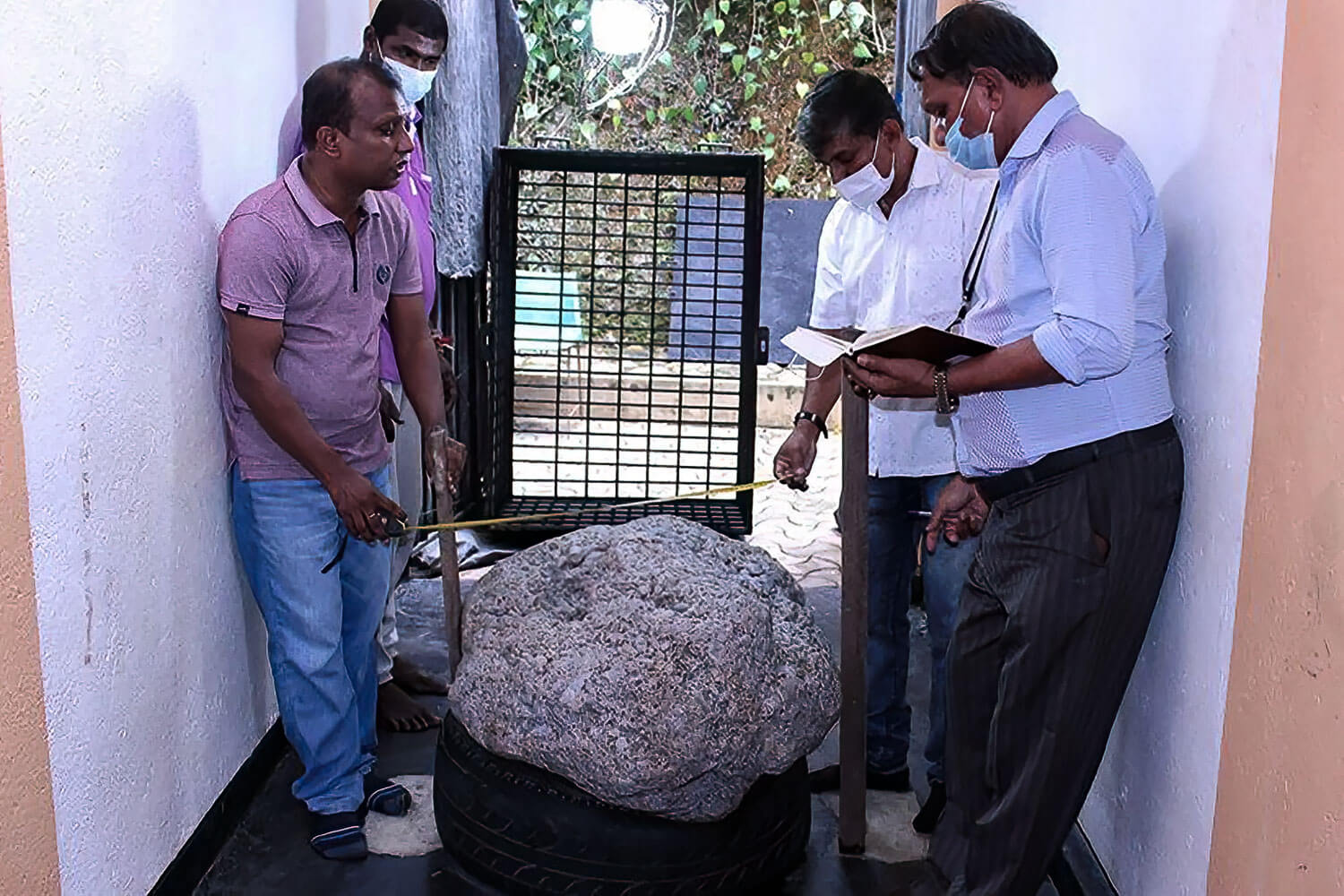 The Serendipity Star Sapphire Cluster found in Sri Lanka in 2021