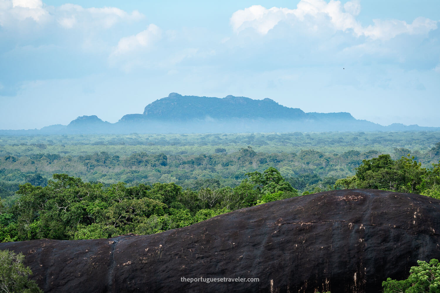 The Sithulpawwa Rock Temple at the Yala National Park