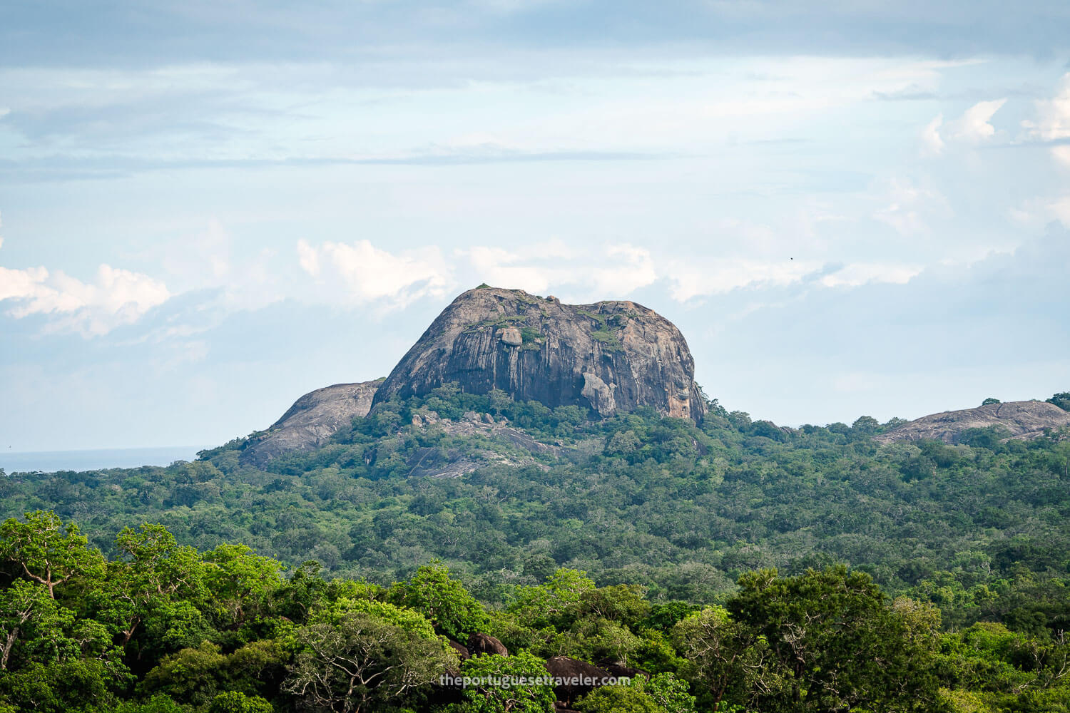 The Elephant Rock at the Yala National Park