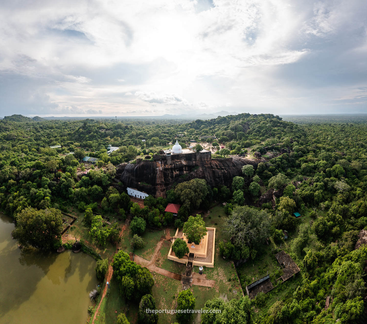 The Sithulpawwa Rock Temple and its surroundings