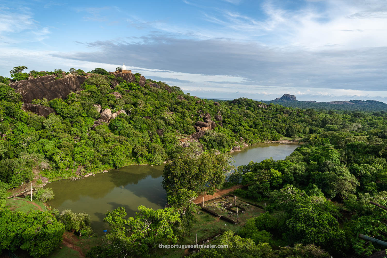 The surroundings of the Sithulpawwa Rock Temple