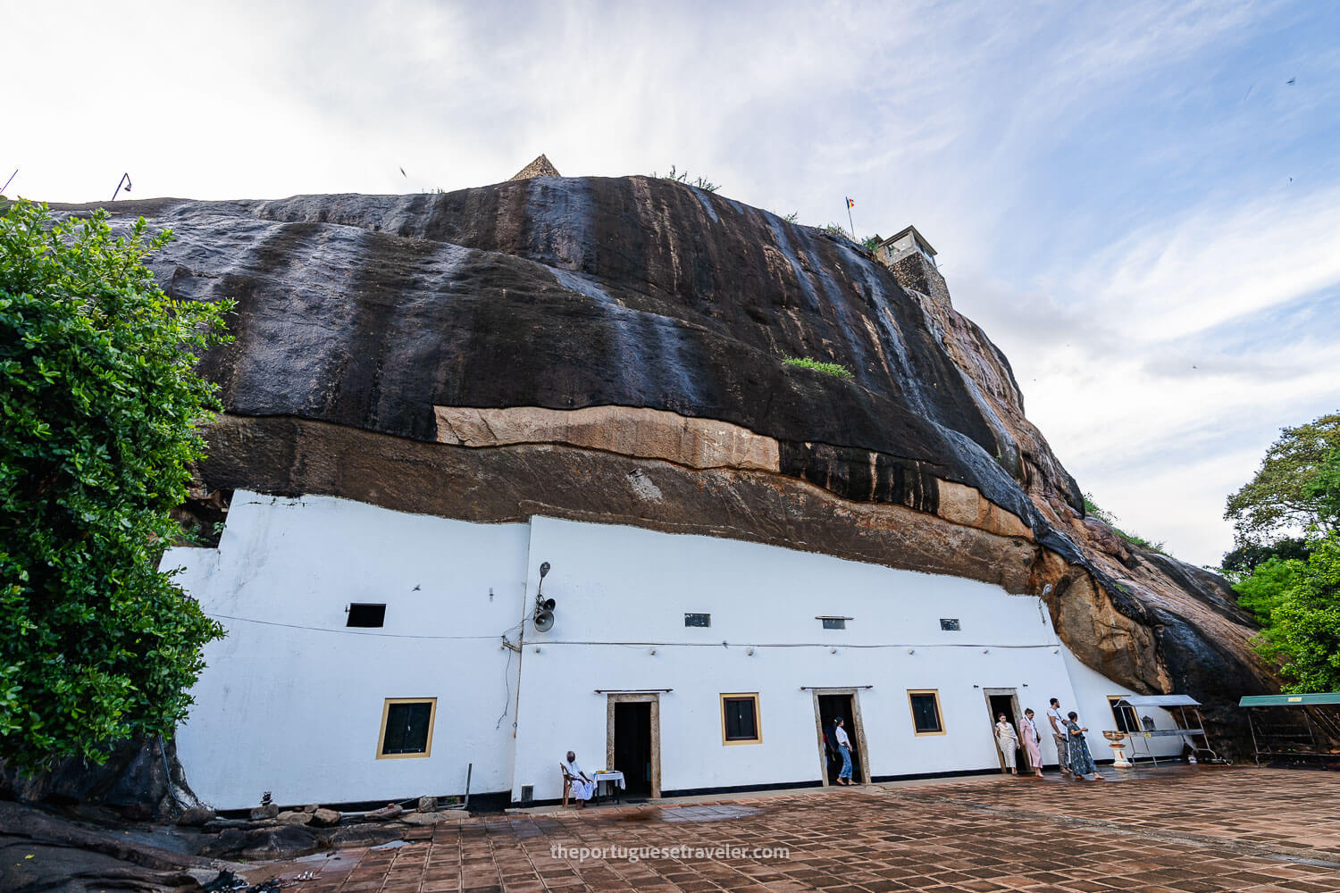 The Sithulpawwa under the rock hidden temple in Yala