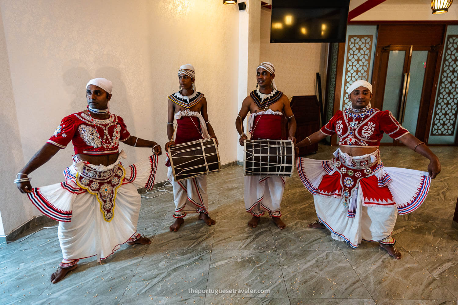 Sri Lanka Tradicional Dancers in Ratnapura