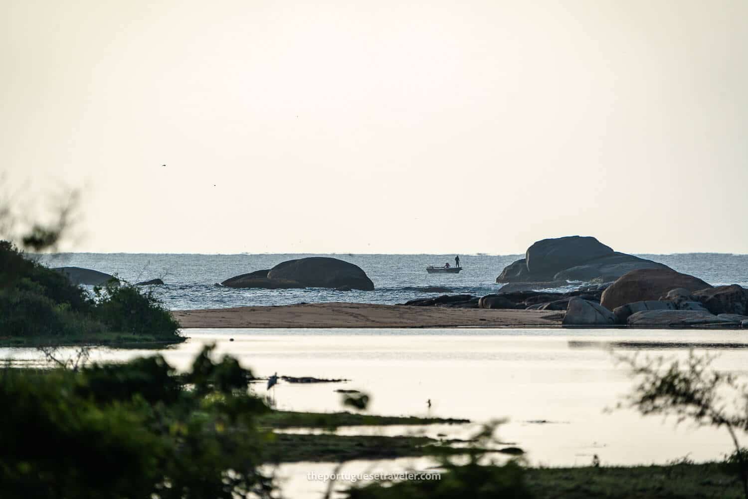 The ocean seen from the Yala National Park