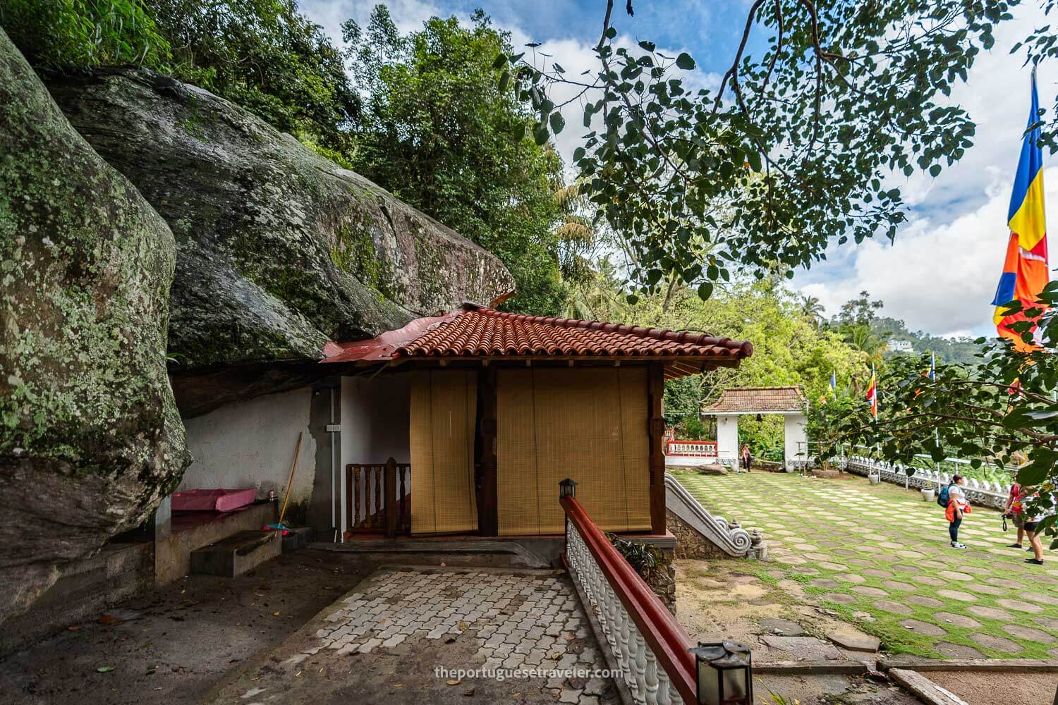 The Ravana's Cave Temple, in Sri Lanka