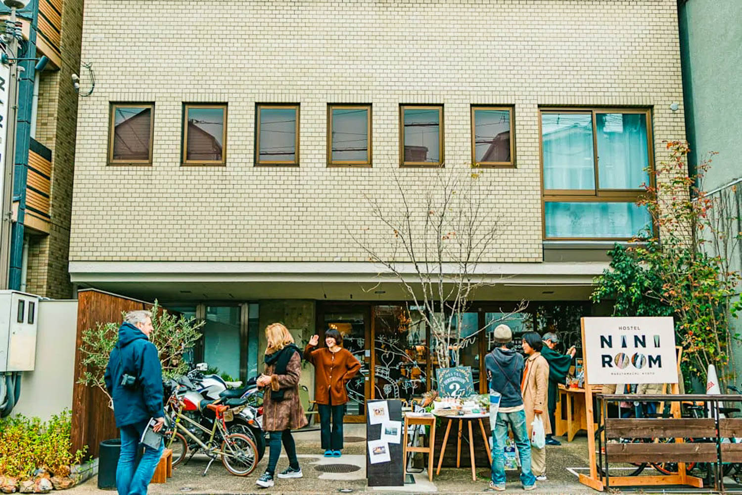 Hostel Niniroom, one of the best hostels in Kyoto, Japan