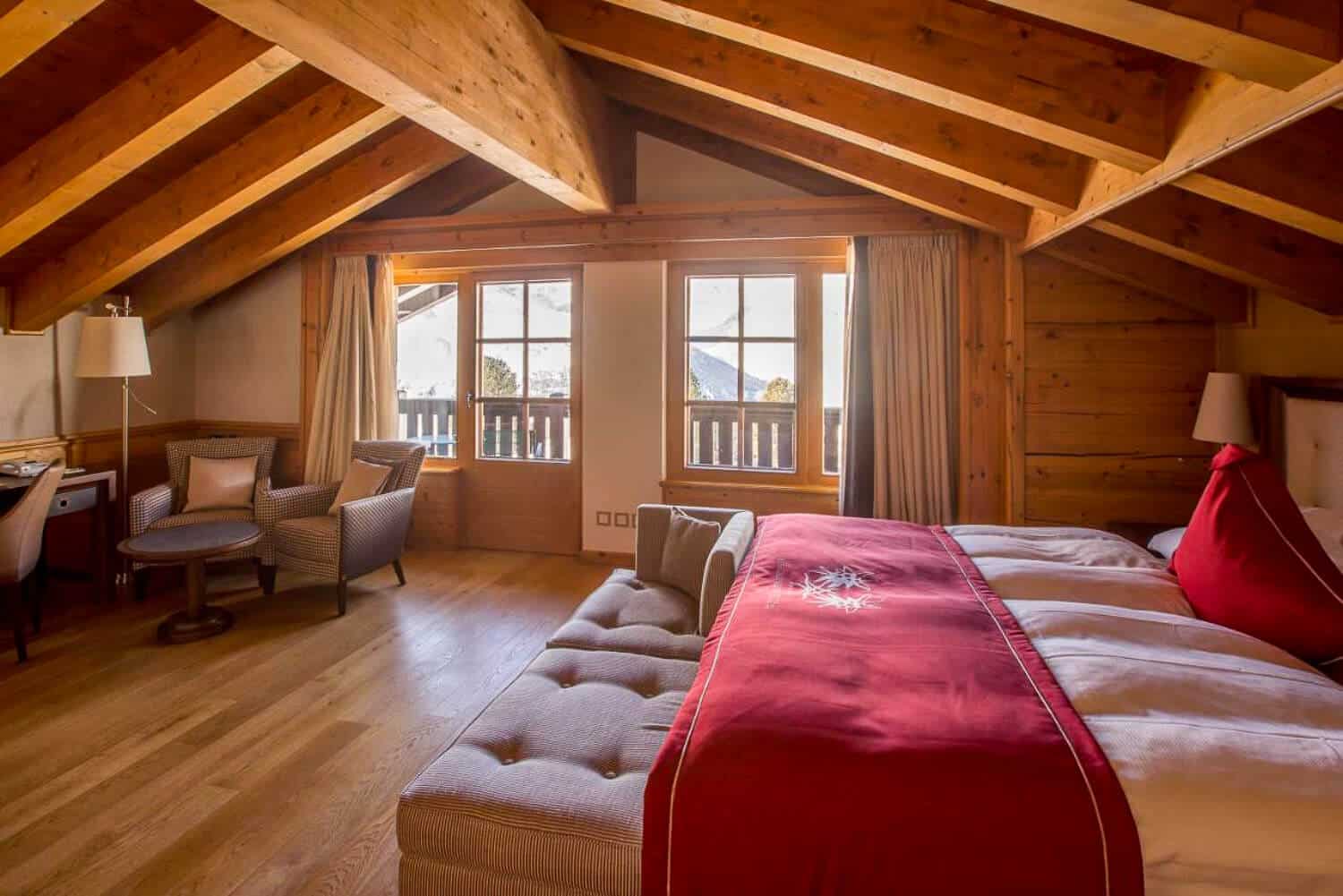 Riffelalp Ski Resort 2222m, one of the best luxury hotels in Zermatt, Switzerland