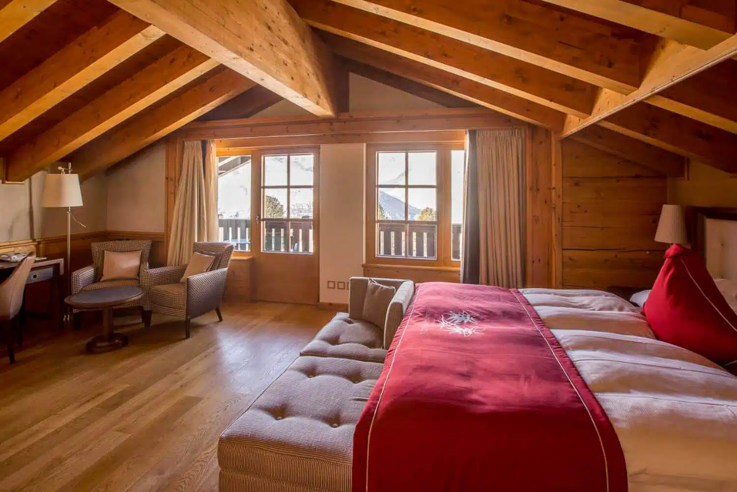 Riffelalp Ski Resort 2222m, one of the best luxury hotels in Zermatt, Switzerland
