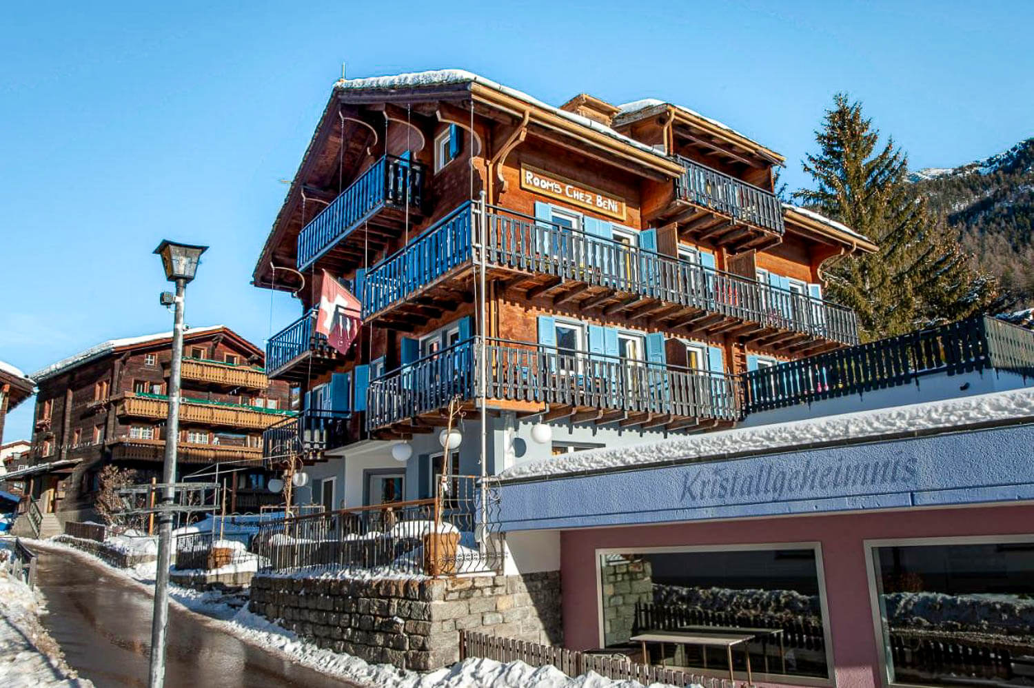 Rooms Chez Beni, one of the best hostels in Zermatt, Switzerland