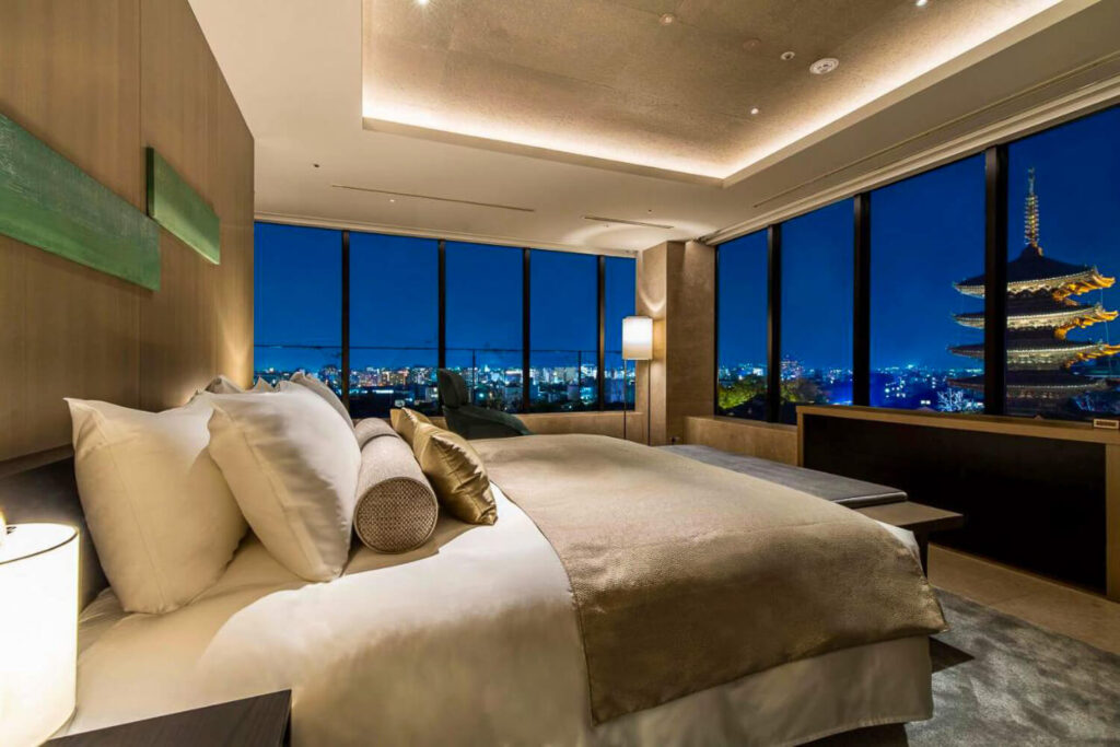 The Hotel Seiryu Kiyomizu, one of the best luxury hotels in Kyoto, Japan