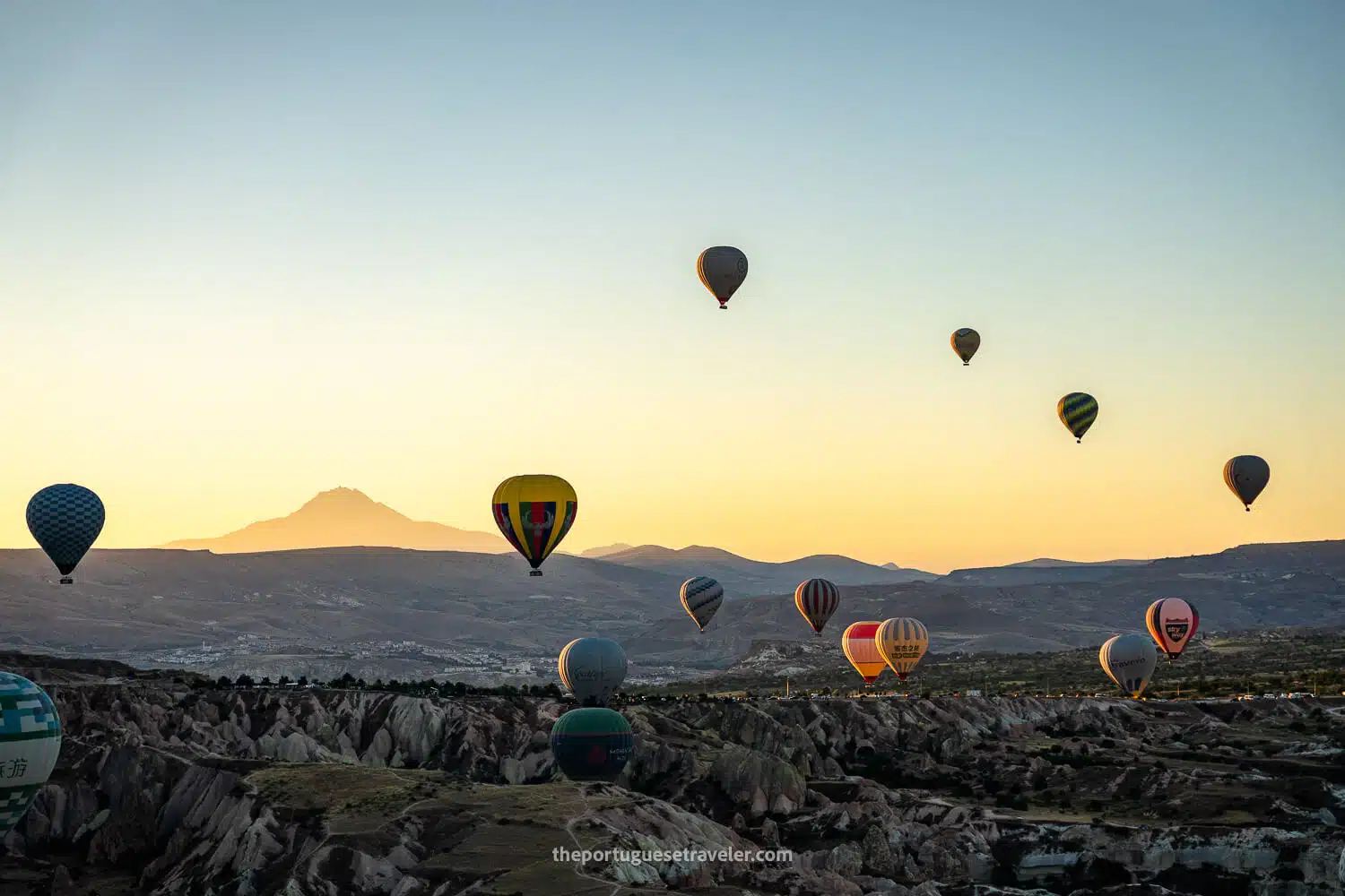 Hot Air Balloon Tour in Cappadocia, Turkey