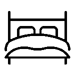 Double Bed Icon