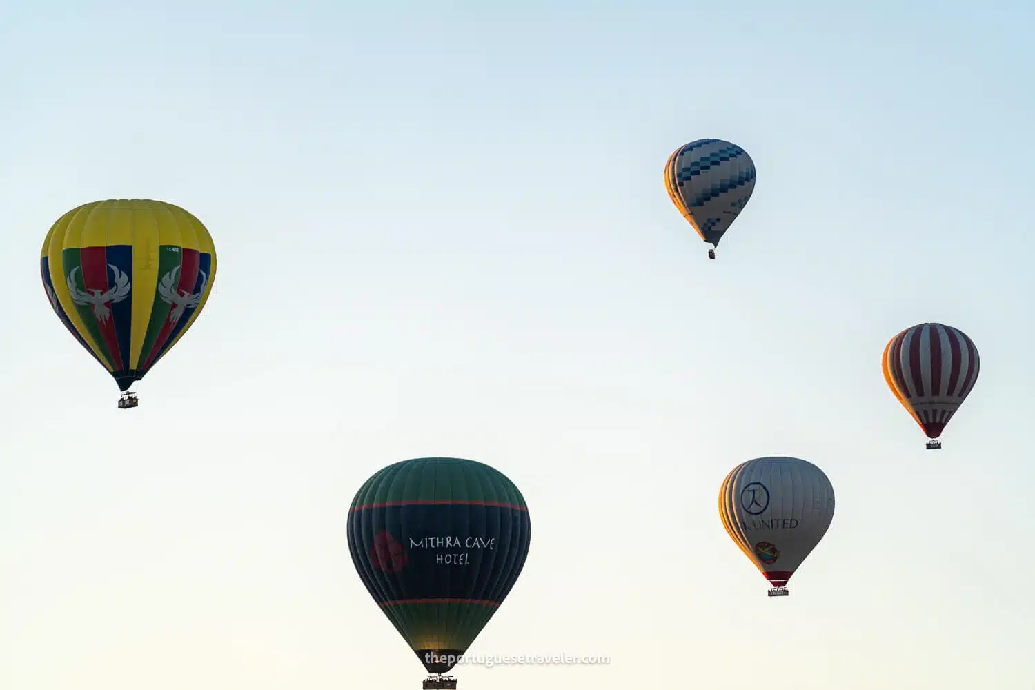 The dance of the globes in Cappadocia